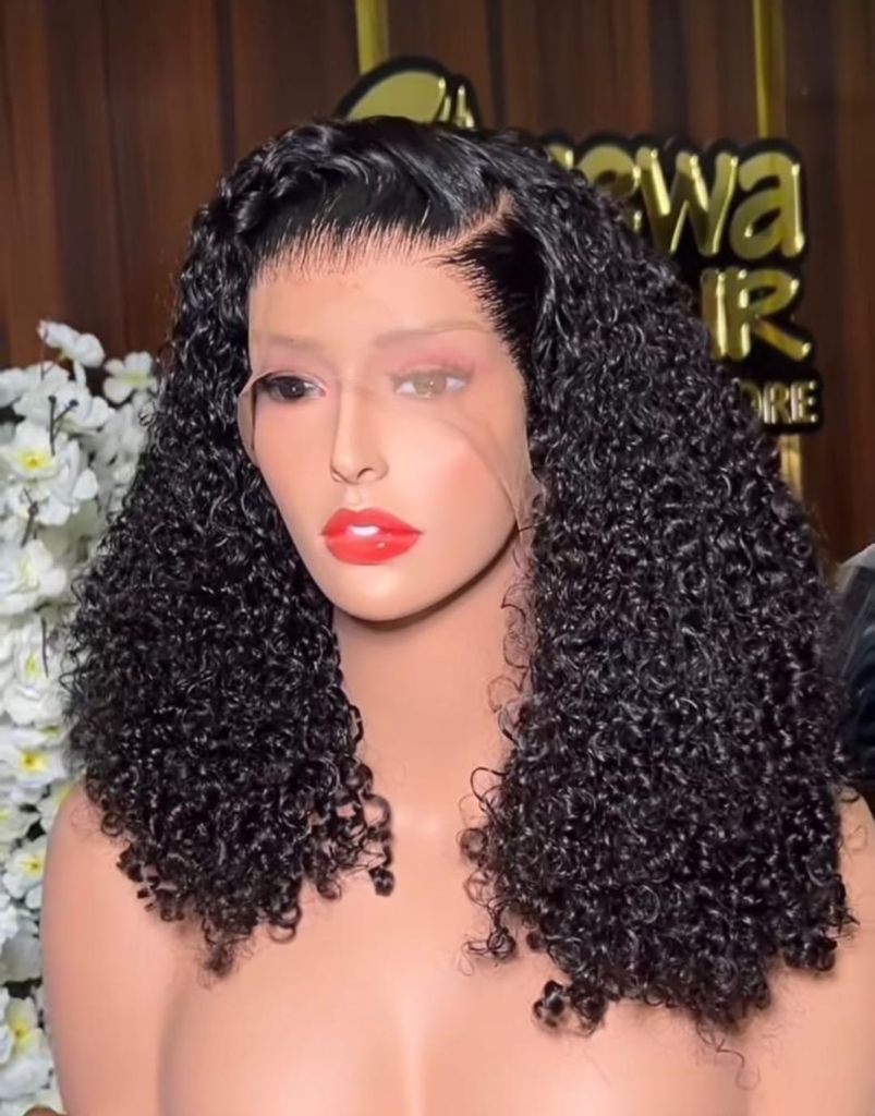 Curly Lace with Bangs